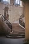 2003. CAEN Abbaye aux Dames, escalier monumental